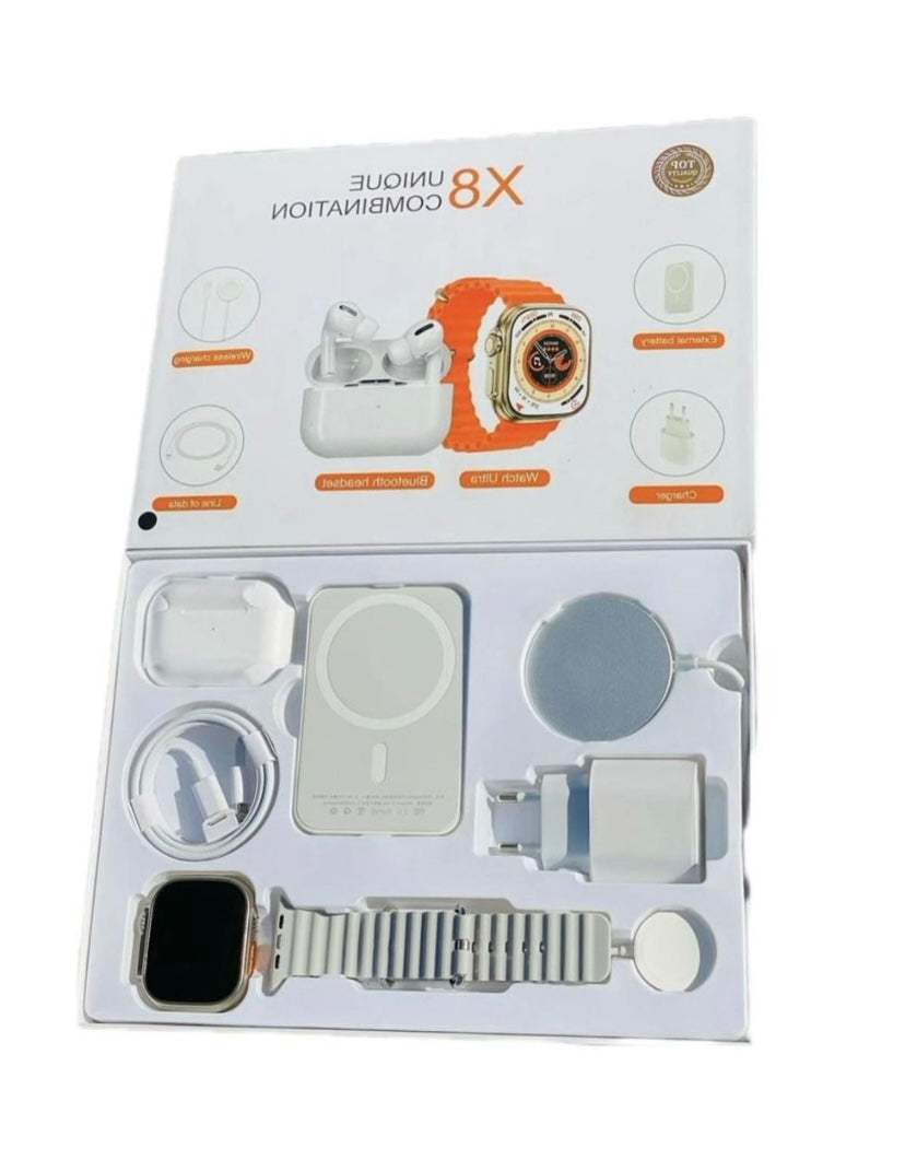 6-in-1 Smartwatch Bundle: All-in-One Wearable Tech